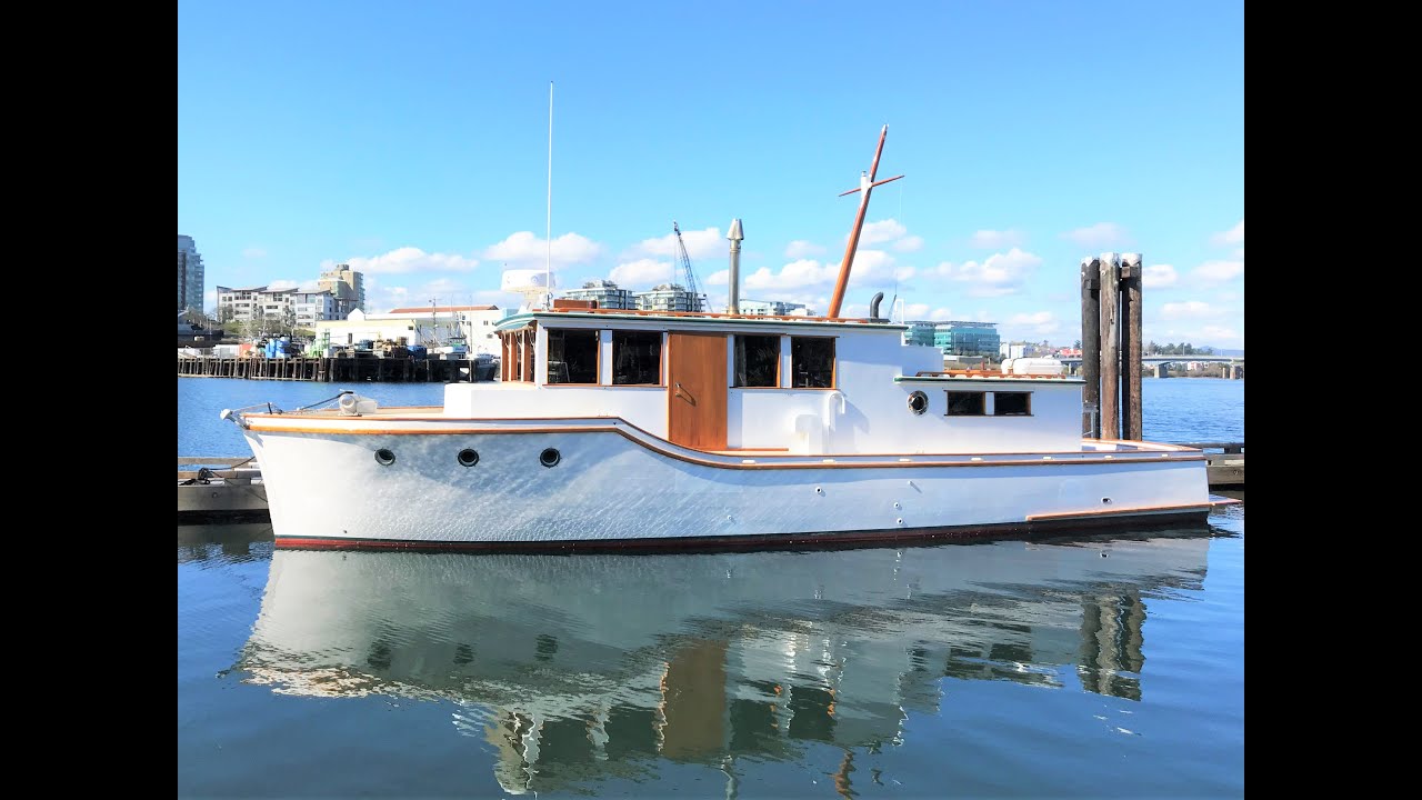 SOLD - Donated Boat - 40' Monk Sedan Cruiser