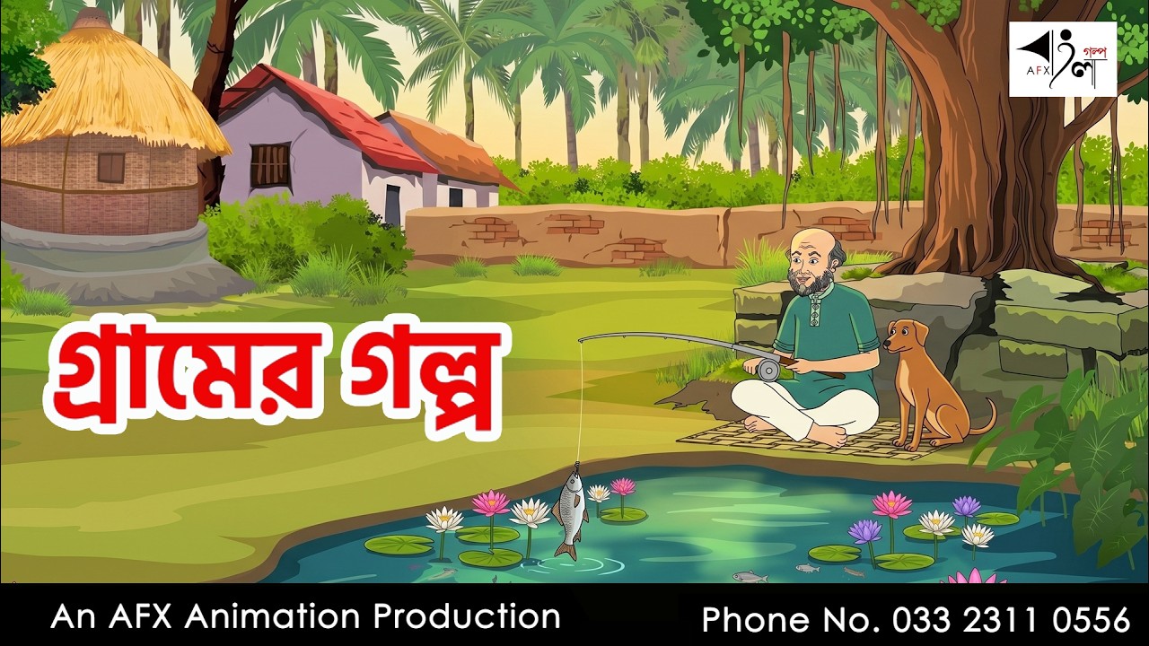 নিলু বাবু I Bangla Cartoon | বাংলা কার্টুন  | Thakumar Jhuli | AFX Animation