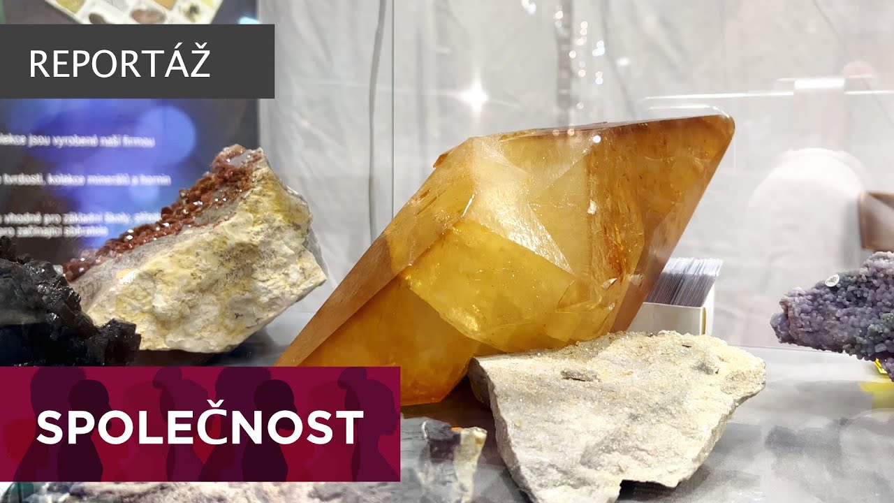 V Tišnově se konala burza minerálů