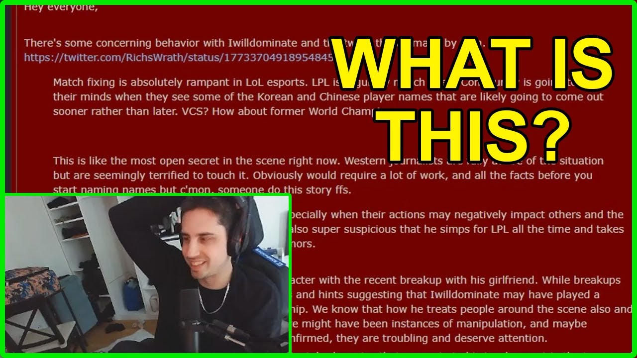 The Most Insane Reddit Post About Me