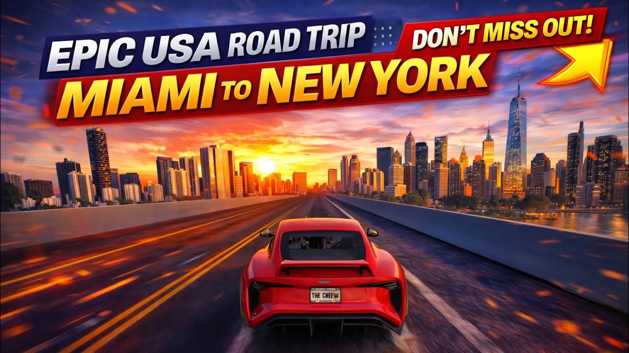Epic USA Road: Miami to New York | The Crew 2 Gameplay | Xbox Series X