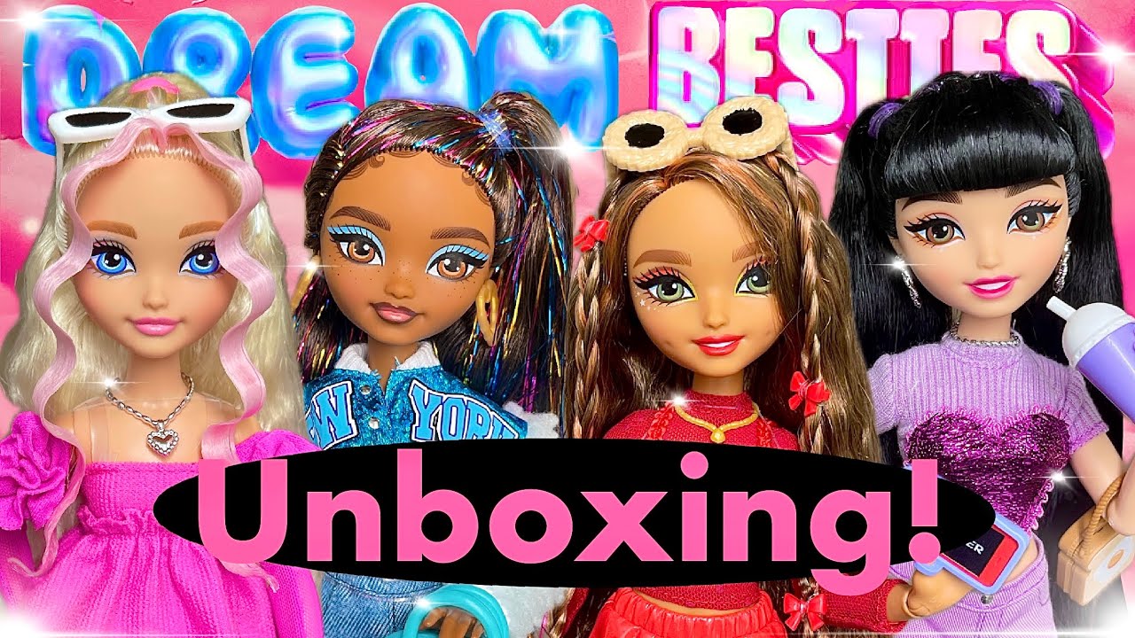 A New ERA!💖 Barbie DREAM Besties Dolls UNBOXING, Review & Other Doll Lines COMPARED!!🔥🍵