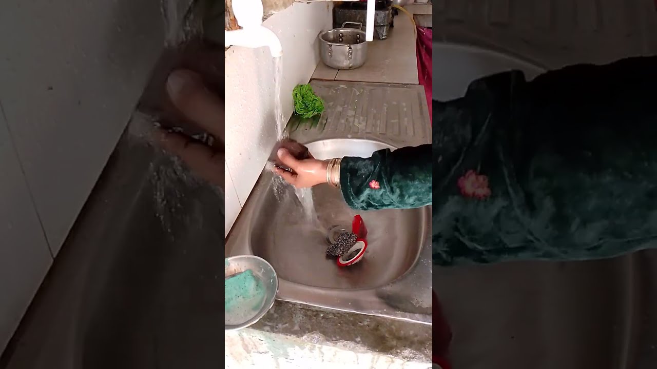 Dish Wash ASMR Soothing 💧🍽️ | Relaxing Cleaning Sounds