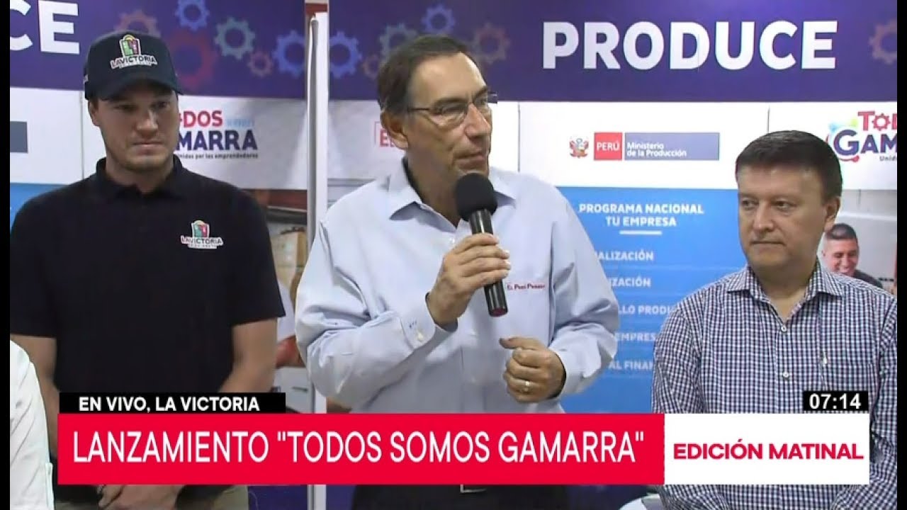 Martín Vizcarra destaca trabajo en conjunto para combatir la informalidad