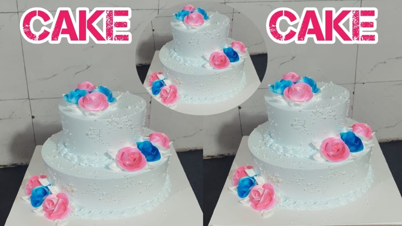 #trending #viral #video #pinapple #flavour #cake #cream #flowers 🌹#decorating cake 🎂🎂🌹🌹👈👌👌