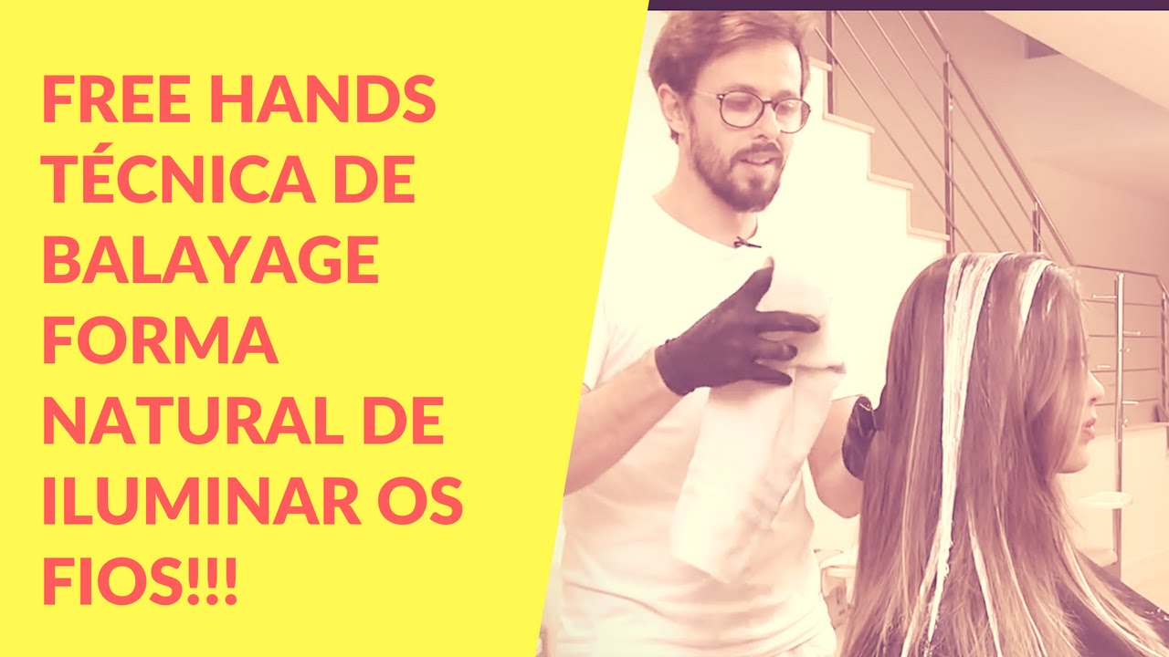 Como fazer mechas naturais. passo a passo de mechas, aulas de cabeleireiro