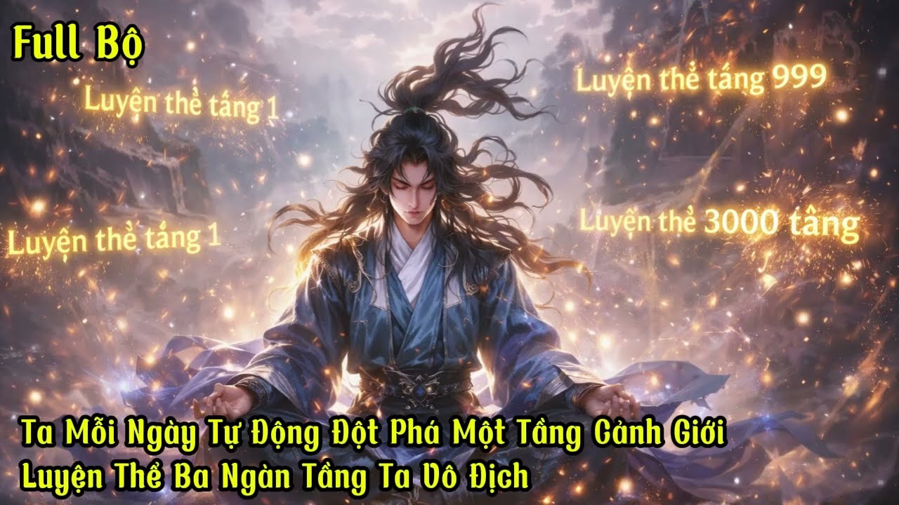 Full Bộ - Ta Mỗi Ngày Tự Động Đột Phá Một Tầng Cảnh Giới, Luyện Thể  Ba Ngàn Tầng Ta Vô Địch