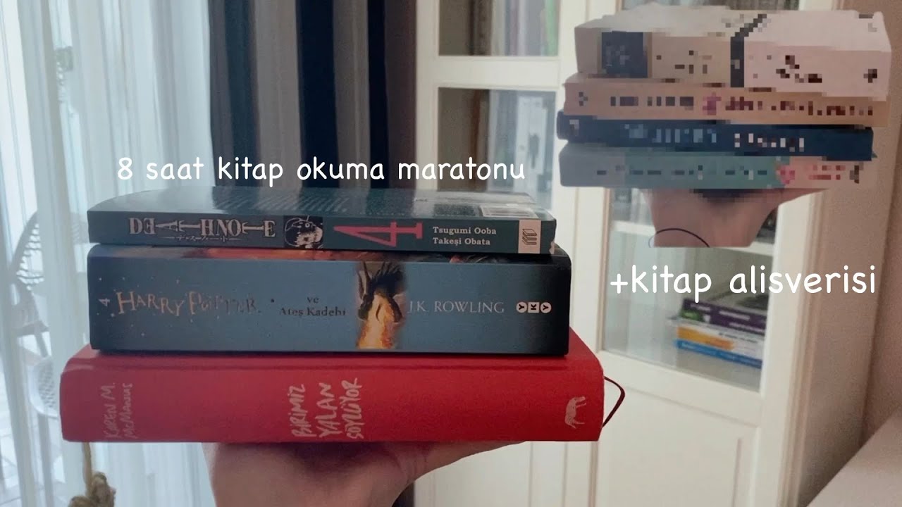 8 saat kitap okuma maratonu!!