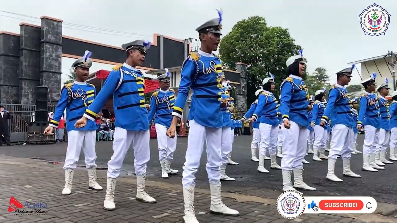 Parade SMK Negeri 1 Bawen Kelas X tahun 2022