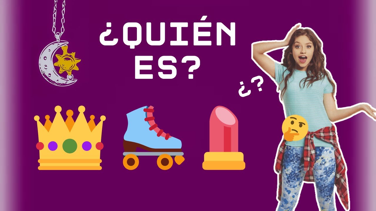 Adivina el PERSONAJE  de SOY LUNA con EMOJIS