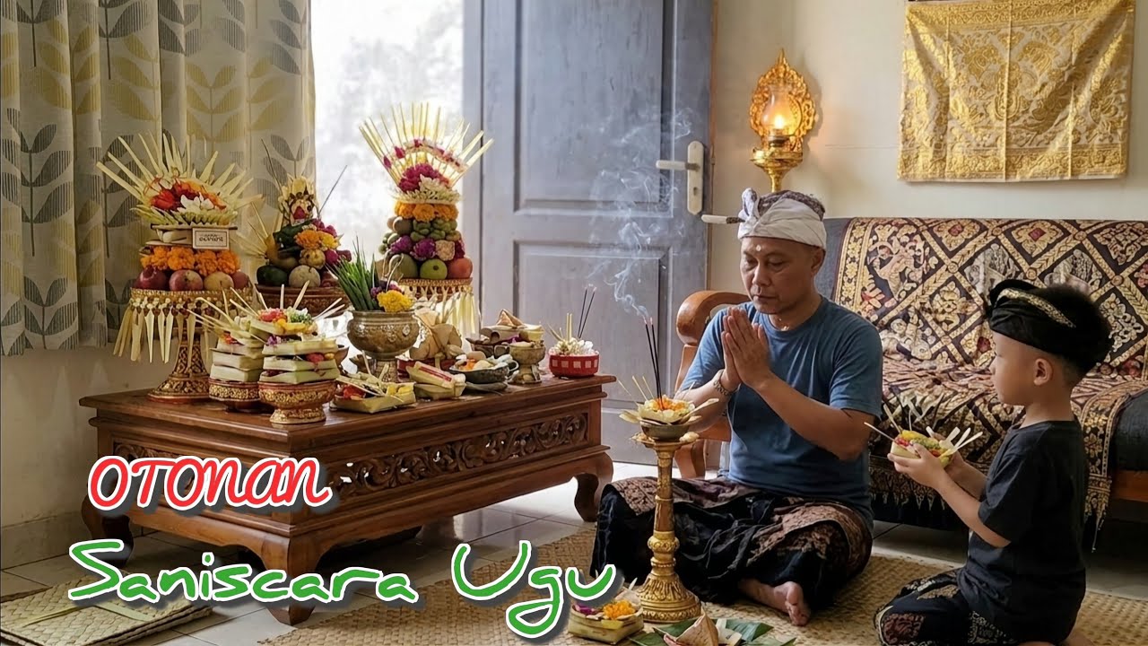 Upakara Otonan Saniscara Ugu 😇 07 Maret 2026