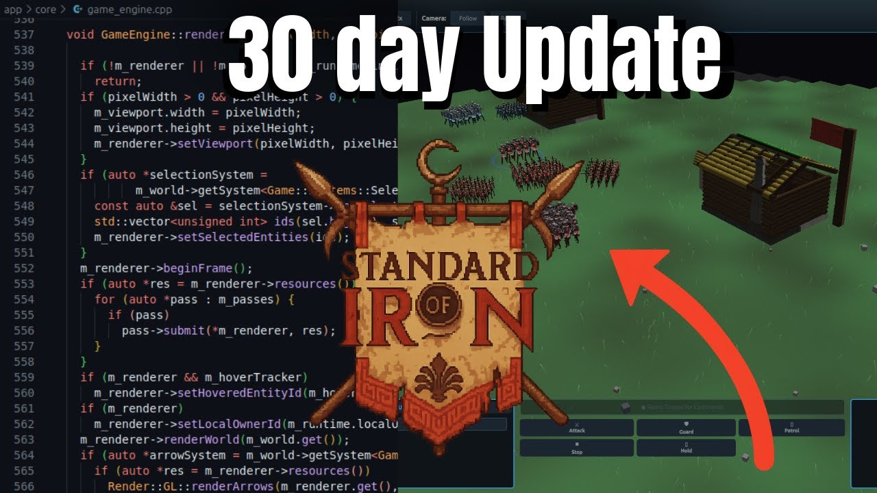 Why I&rsquo;m Building a Full-Scale Free RTS Game in C++ Without a Game Engine in 2025?