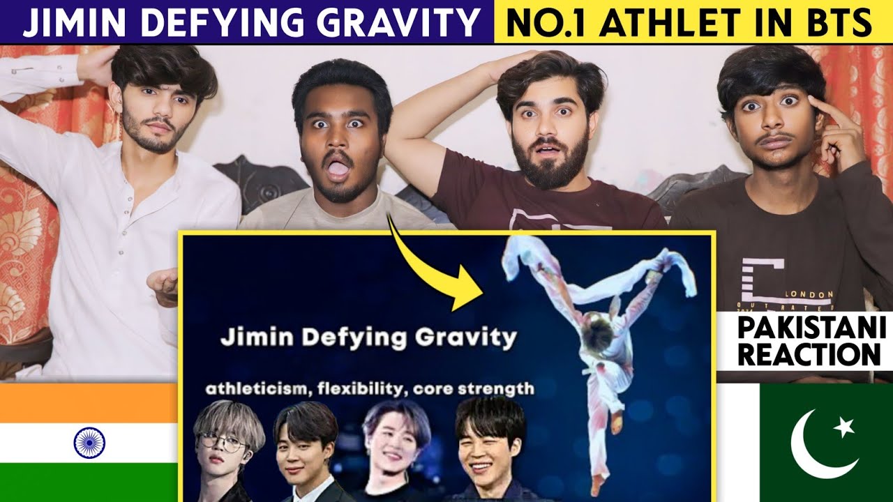 Bts Jimin Defying Gravity - Pakistani Reaction - Shan Rajpoot