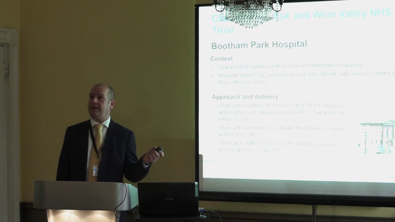 Charles Siddons – Head of Facilities Management, NHS Property Services