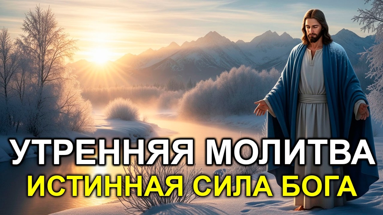 УТРЕННЯЯ МОЛИТВА Как побеждать без крика и войны Самое мощное оружие Христа