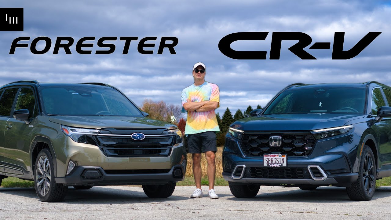 2025 Subaru Forester Hybrid vs Honda CRV Hybrid - Hybrid Elites