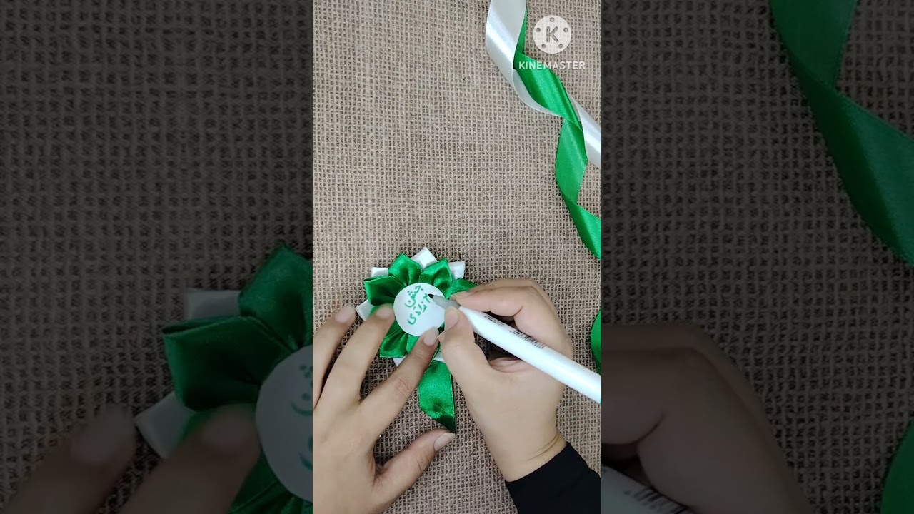 DIY Independence day badge  🇵🇰