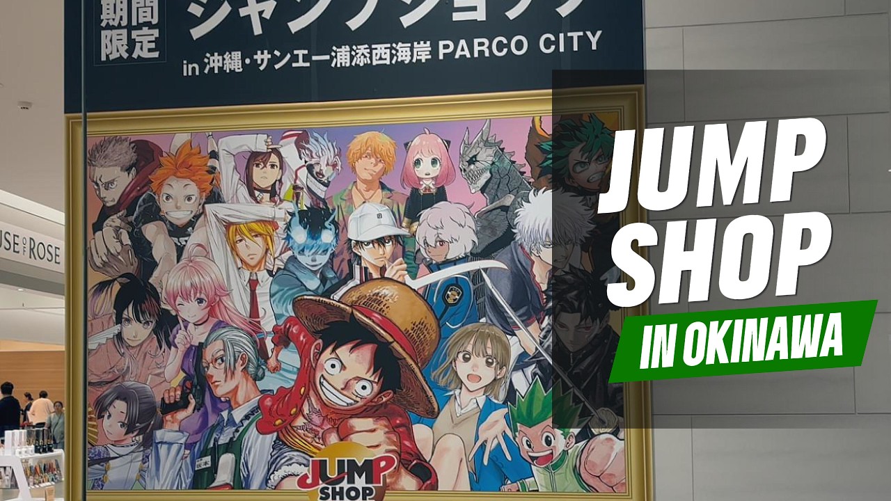 JAPAN Okinawa PARCO CITY Tour 🇯🇵 Switch 2  | Nintendo Store | Anime Merch | JUMPSHOP | chiikawa