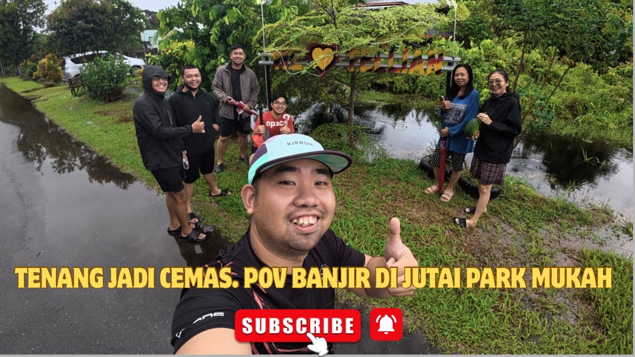 Tenang Jadi Cemas… POV Banjir Di Jutai Park Mukah