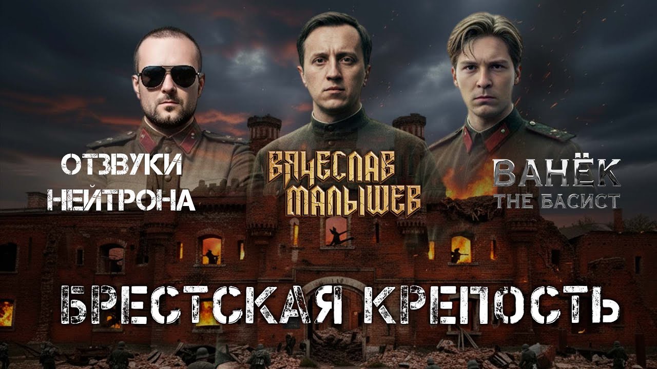 Вячеслав Малышев - Брестская крепость feat @EchoNeutron @vanek_the_bassist  (Сингл 2025)