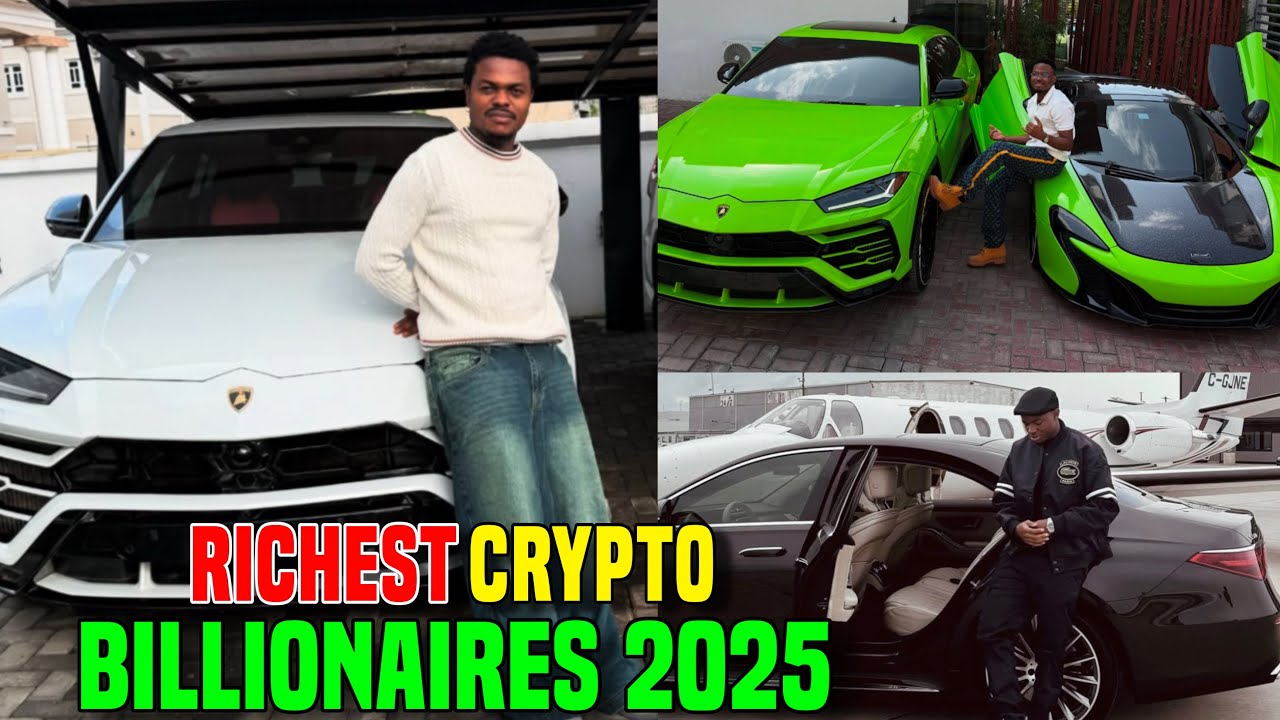 Top Richest Crypto Billionaires In Nigeria 2025 & Their Networth,Cars & Houses