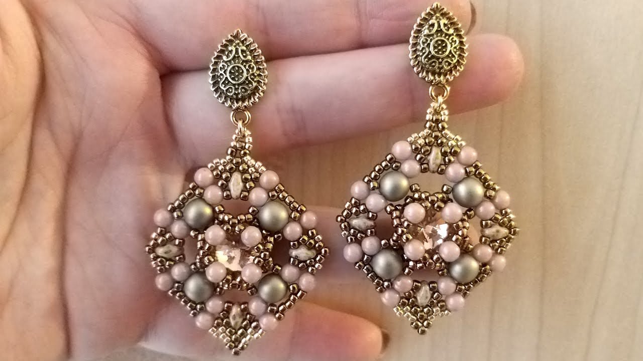 Orecchini Ophelia (DIY Tutorial Ophelia Earrings)