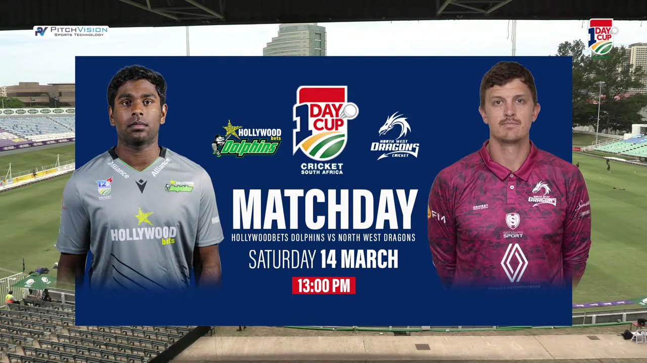 Hollywoodbets Dolphins vs NWU Dragons - CSA 1Day Cup Division 1 2025/26