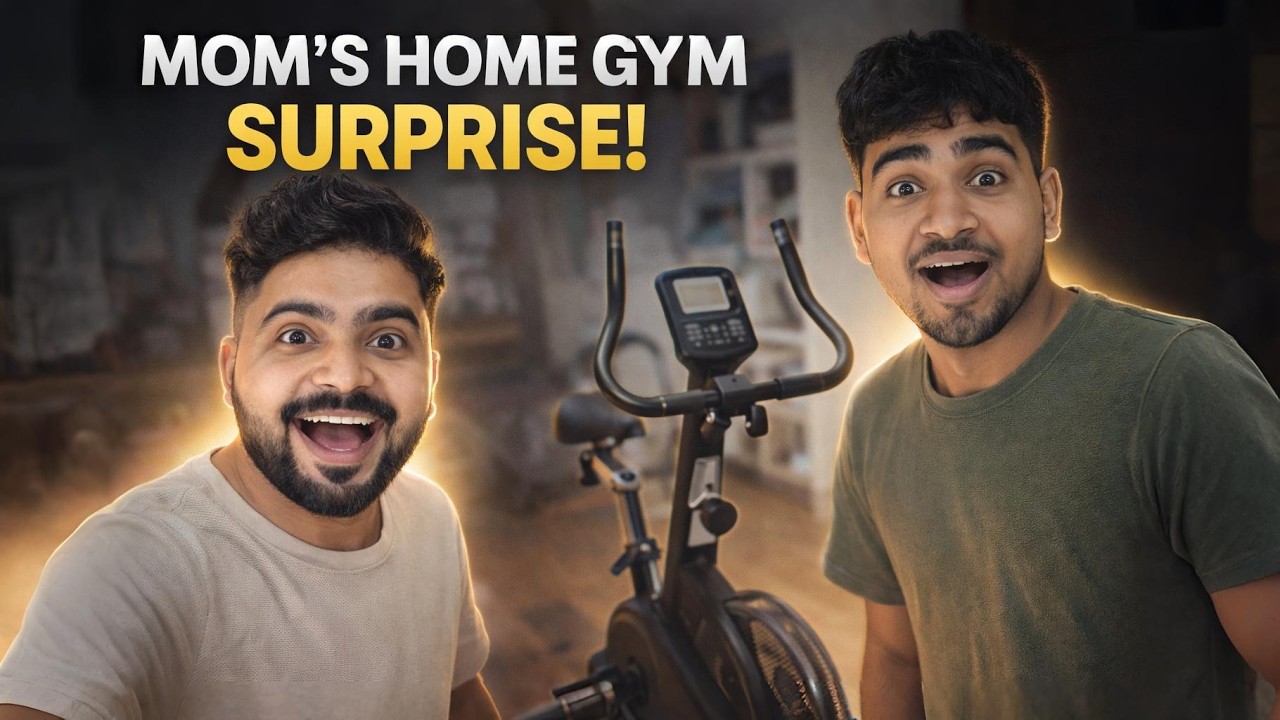 Вертикальный велотренажер REACH AB 110 🚴‍♂️ Сюрприз для домашнего спортзала от мамы 😱 | Реакция с...