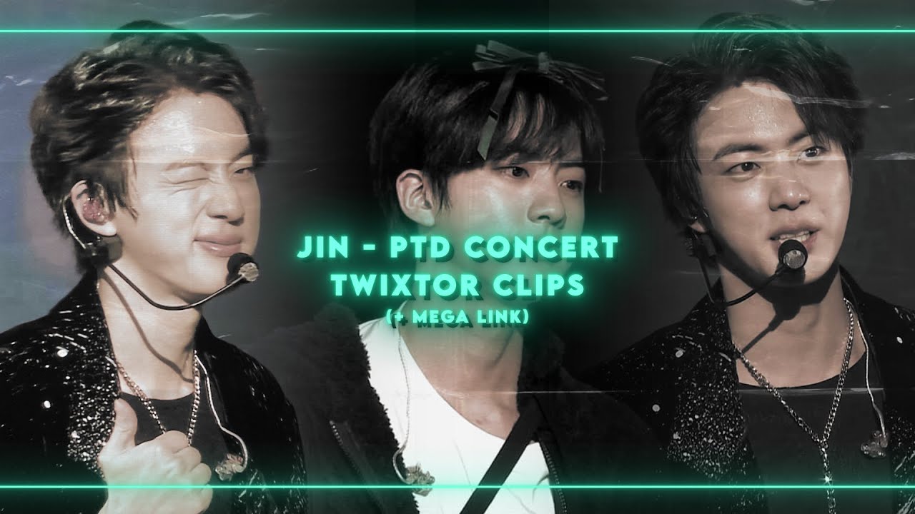 jin ptd concert twixtor clips for editing