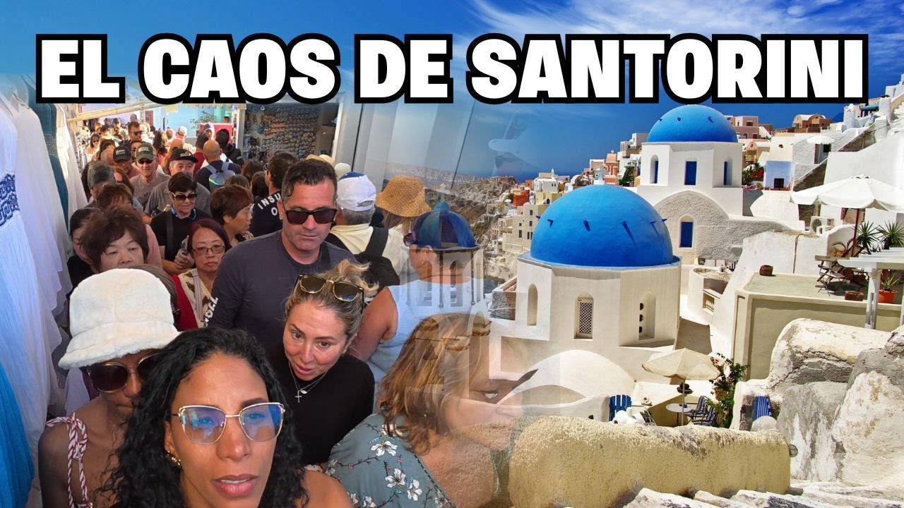 ¿Qué hacer en SANTORINI GRECIA? | Mi experiencia REAL en Oia y Fira