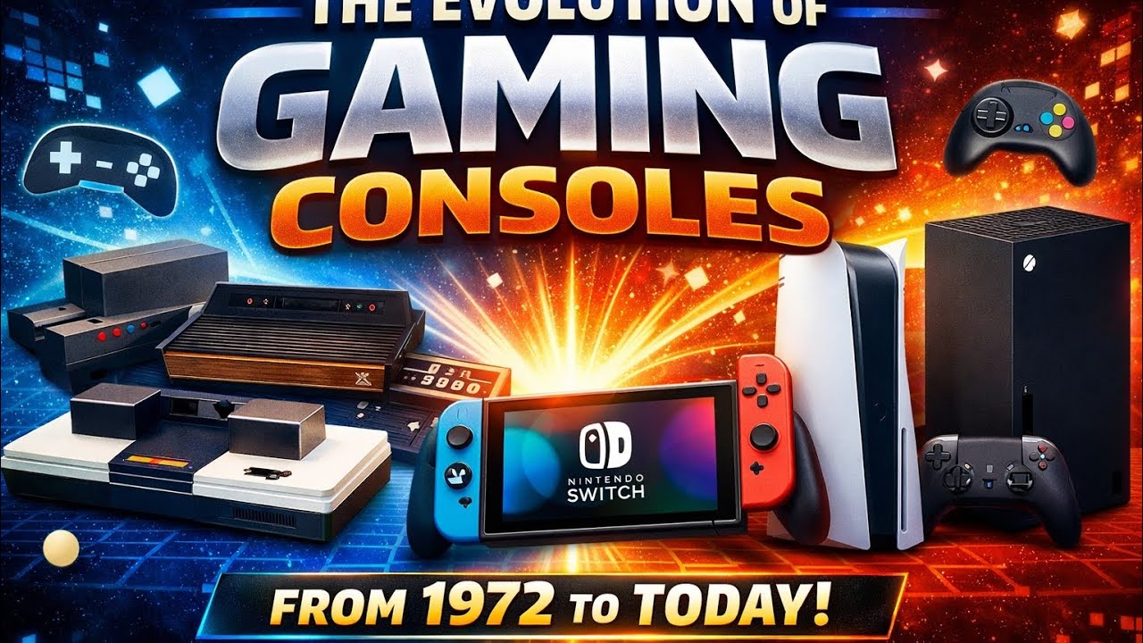 🎮 The Evolution of Gaming Consoles: From Odyssey to PS5 & Xbox Series X