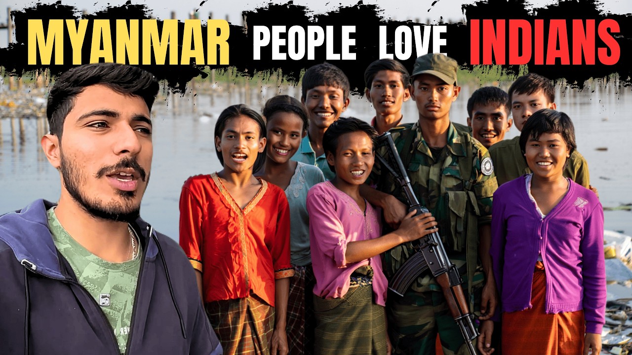 Do Burmese People Really Like Indians? | Haryanvi Voyager