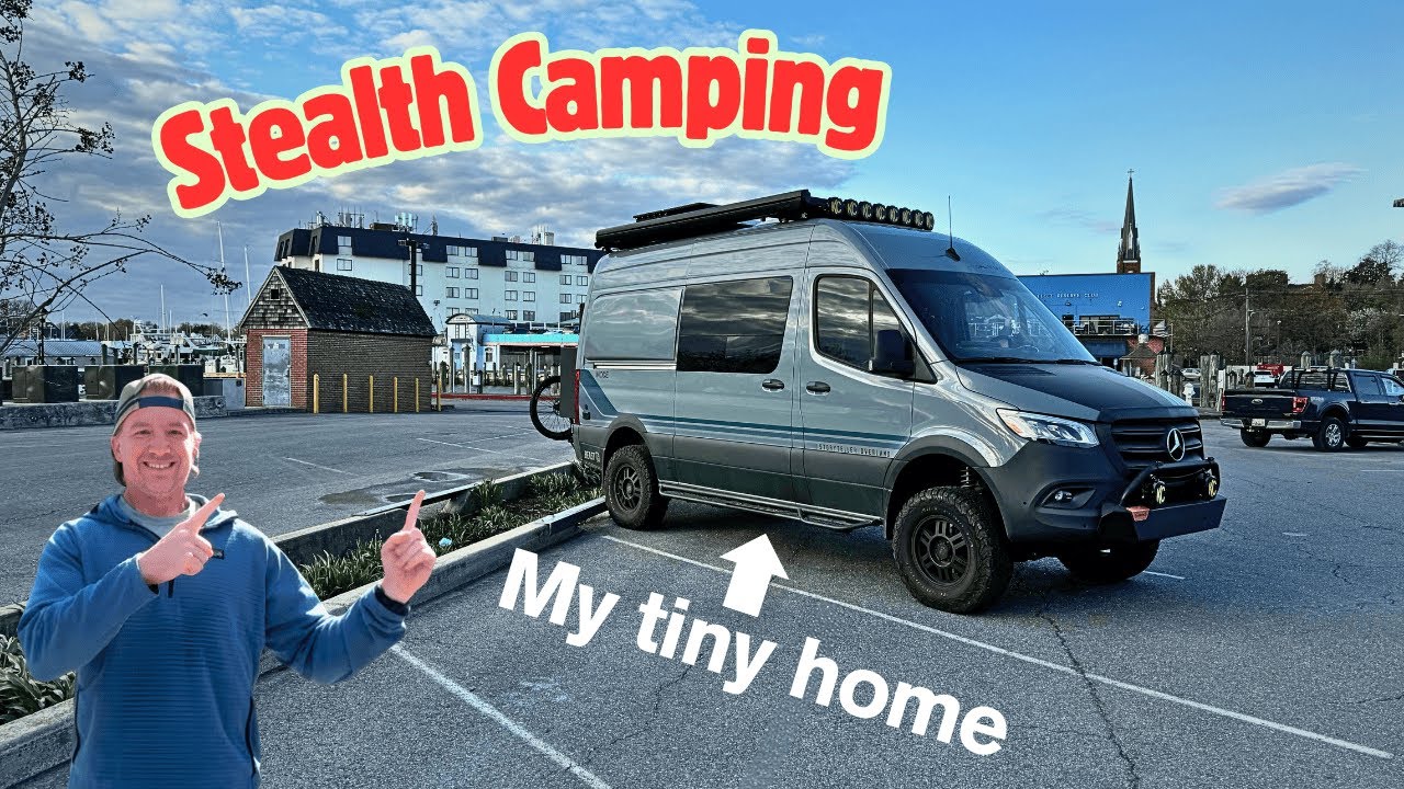 STEALTH CAMPING in Maryland's Capital to a National Forest Escape (with a surprise guest)