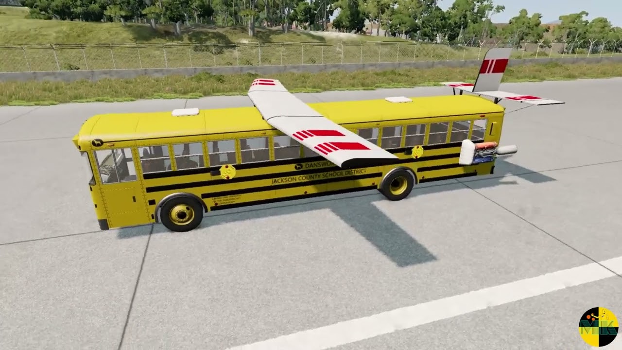 Dansworth D2500 Wings | BeamNG Drive (Test By BeamNG MK)