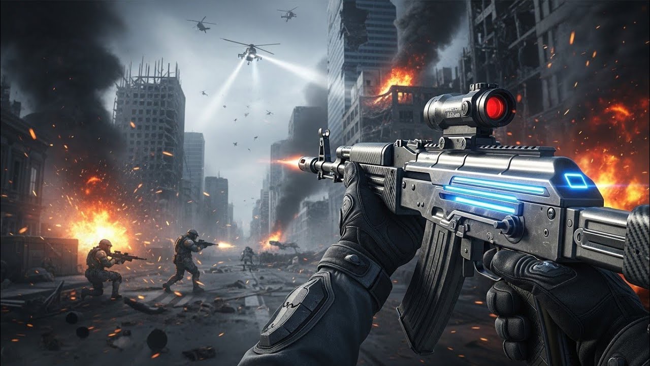Online strike commando + shooting Android gameplay video ✓ 🎮