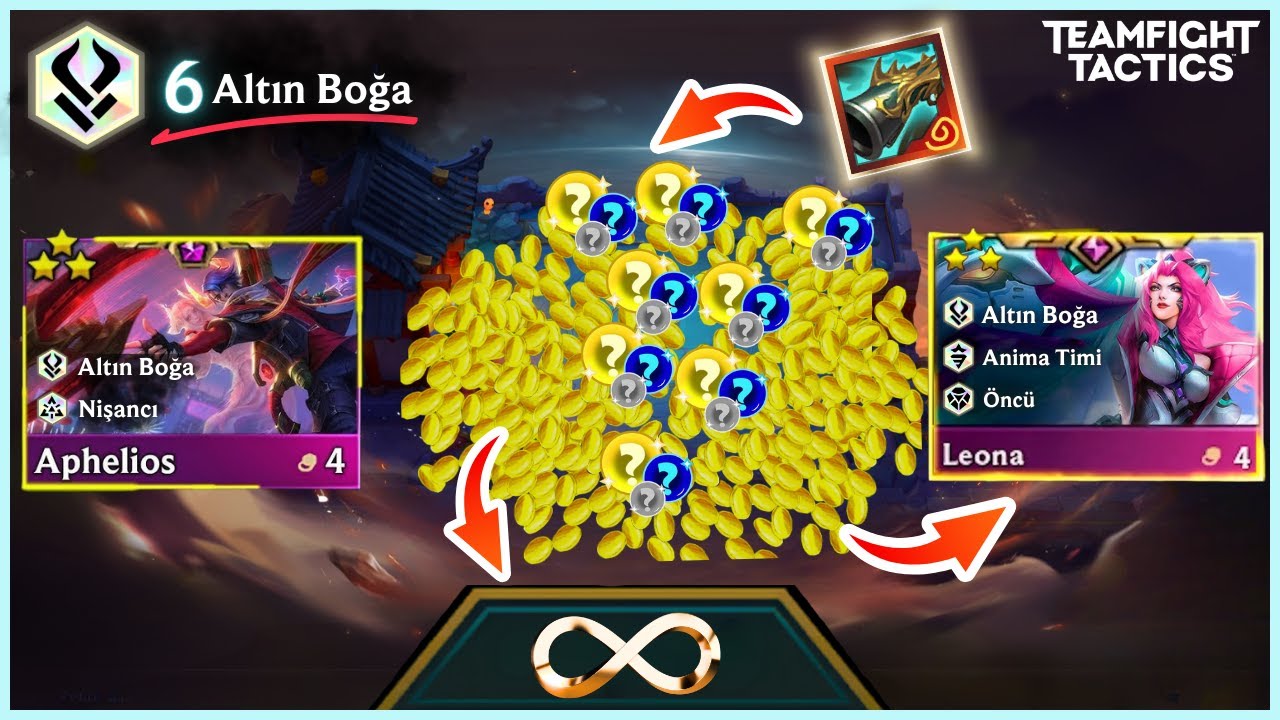 ♾️🪙SONSUZ ALTIN ♾️🪙 İLE ALTIN BOĞA DERSİ? | SET 14 | OVERRATED TFT