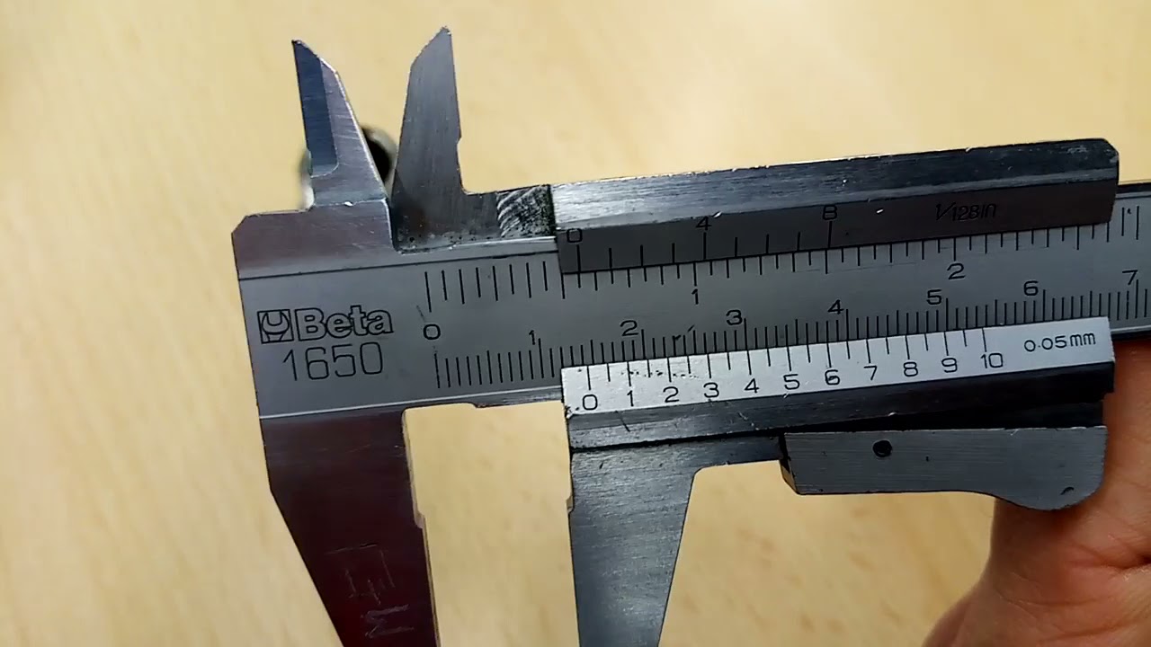 Mesurer au pied à coulisse