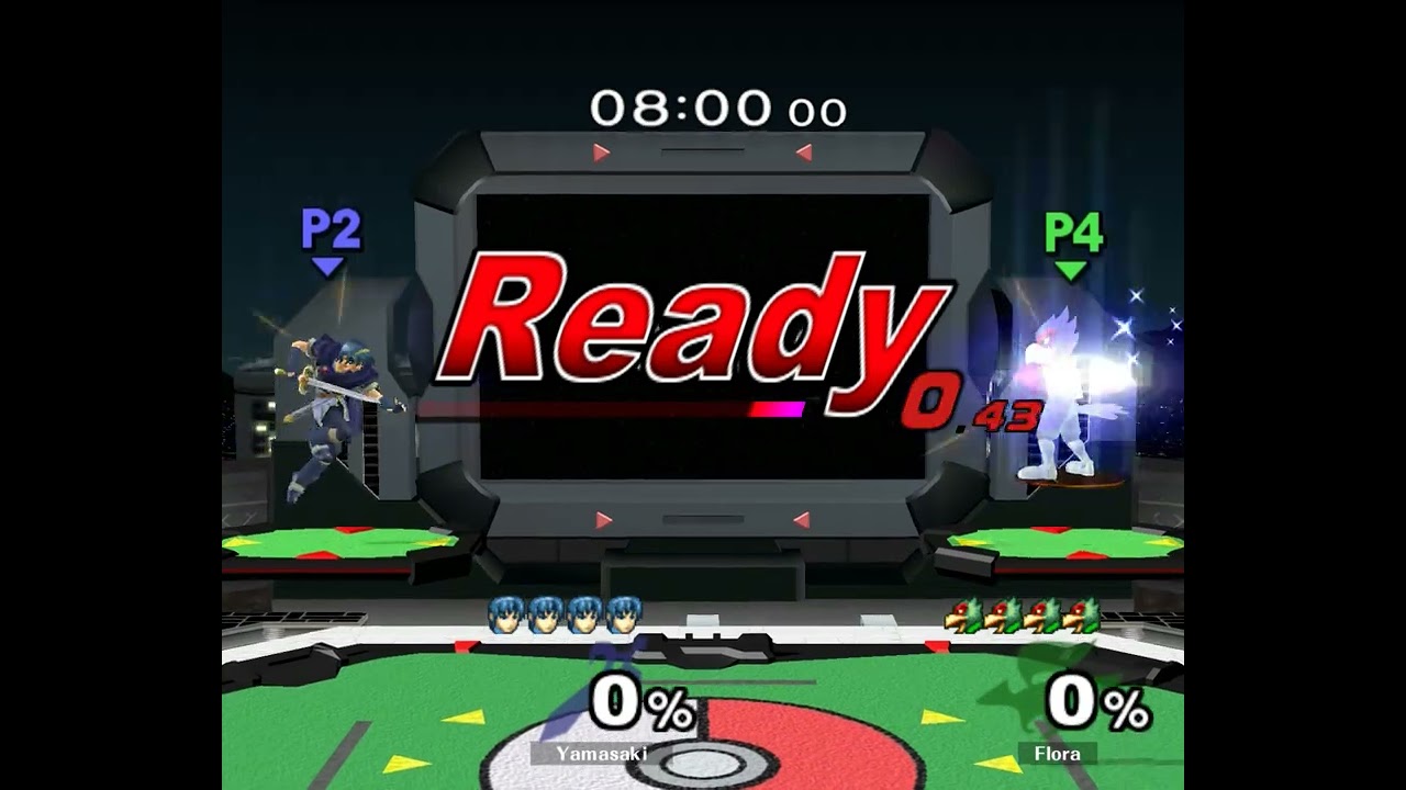 [ass] 176 - Melee Singles WR2 — Yamasaki ⟮Marth⟯ vs Flora ⟮Falco⟯