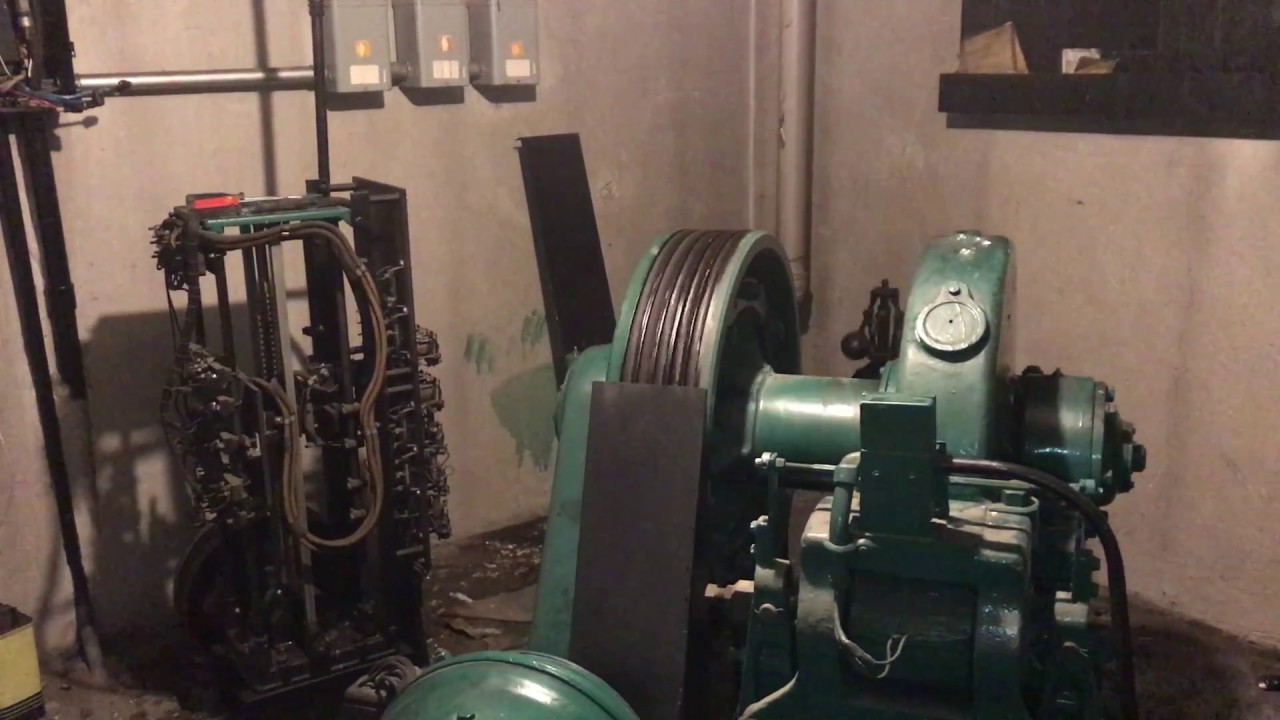 1940s Otis Elevator Motor Room- Relays!