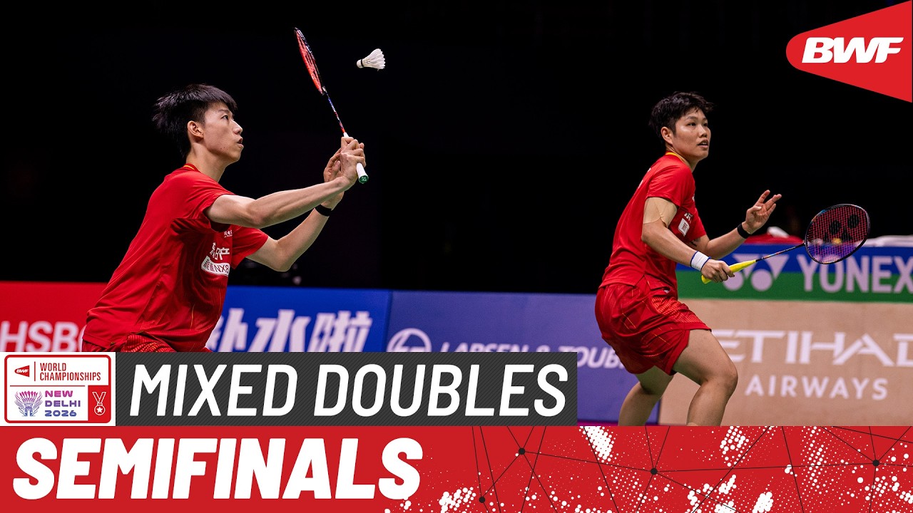 BWF World Championships 2026 | Feng/Huang (CHN) [1] vs Syahnawi/Marwah (INA) | SF