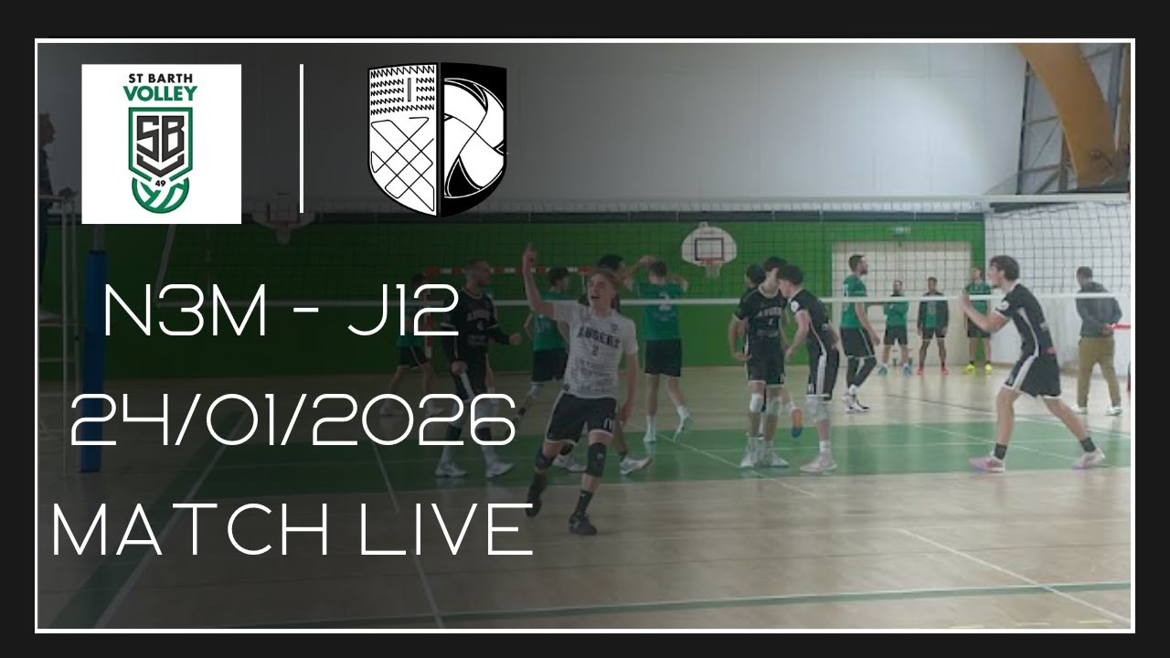 N3M - JOURNÉE 12: SAINT BARTH VOLLEY VS SCO VOLLEY 
SAINT BART VS SCO VOLLEY