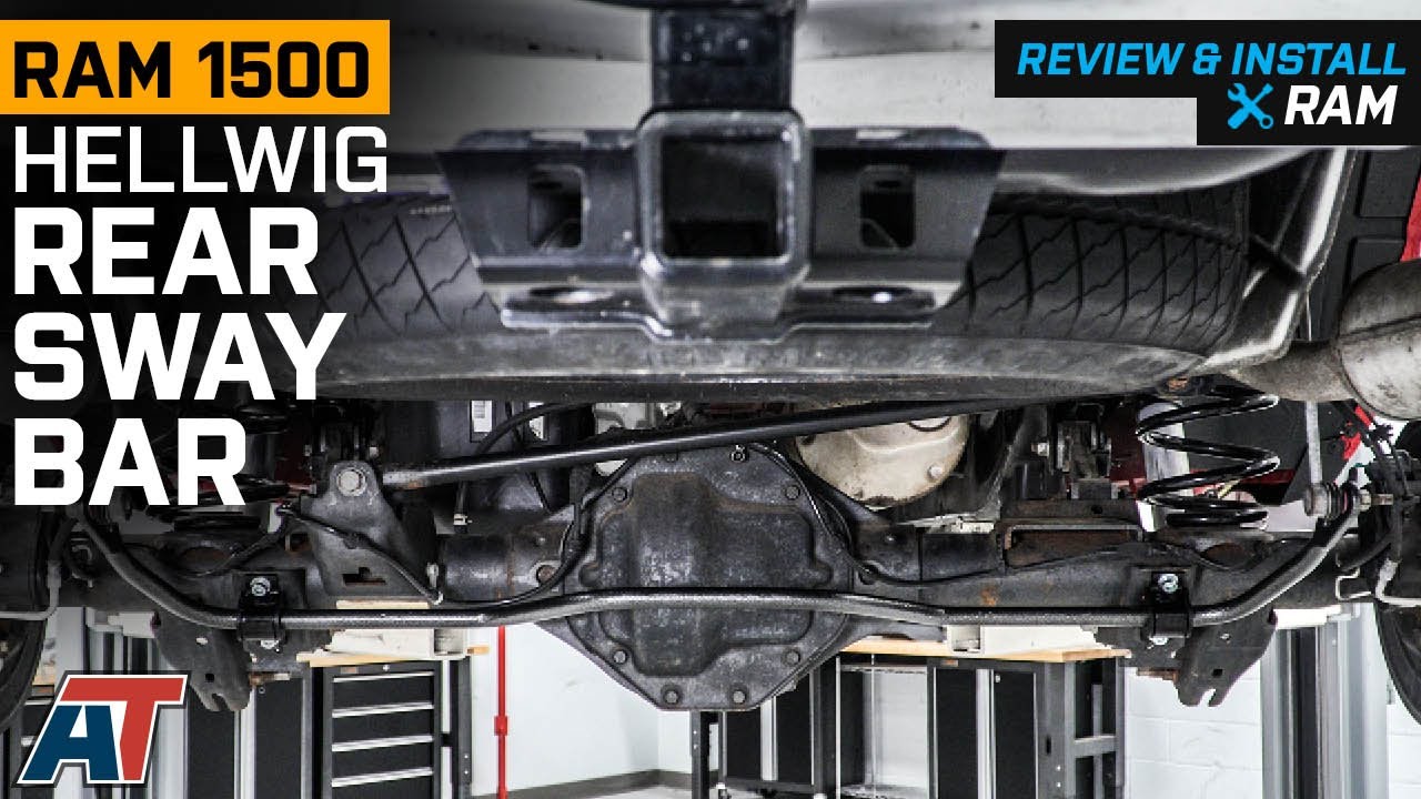 2009-2023 RAM 1500 Hellwig Adjustable Tubular Rear Sway Bar Review & Install