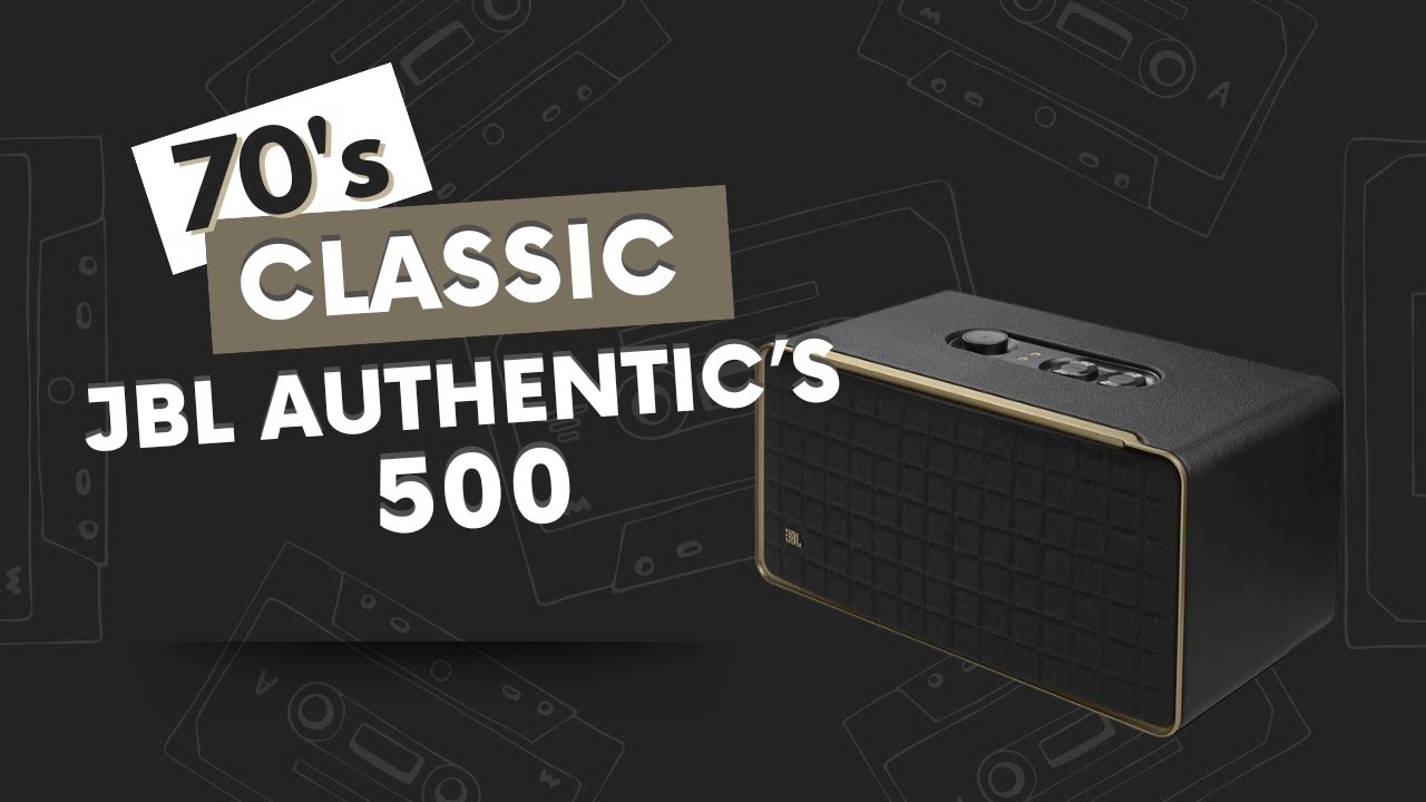 JBL Authentic's 500 Retro Style Speaker