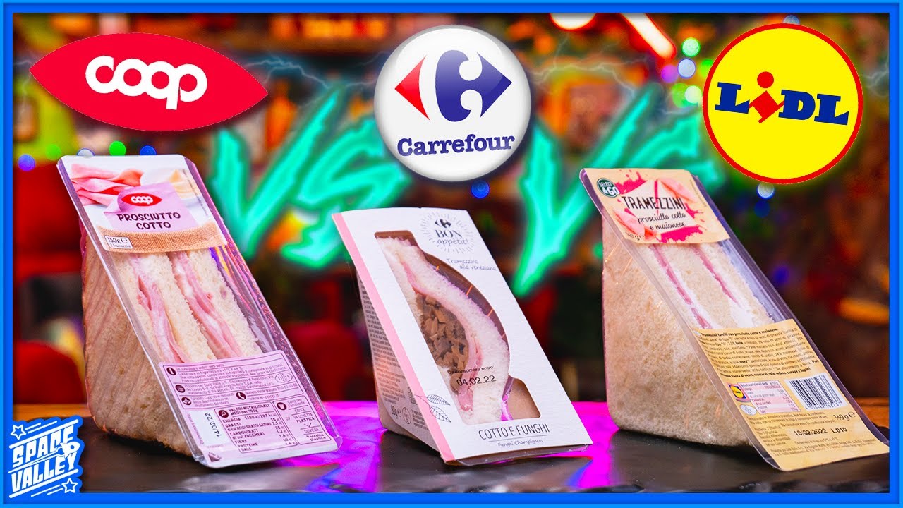 Qual &eacute; il miglior TRAMEZZINO dei SUPERMERCATI?
