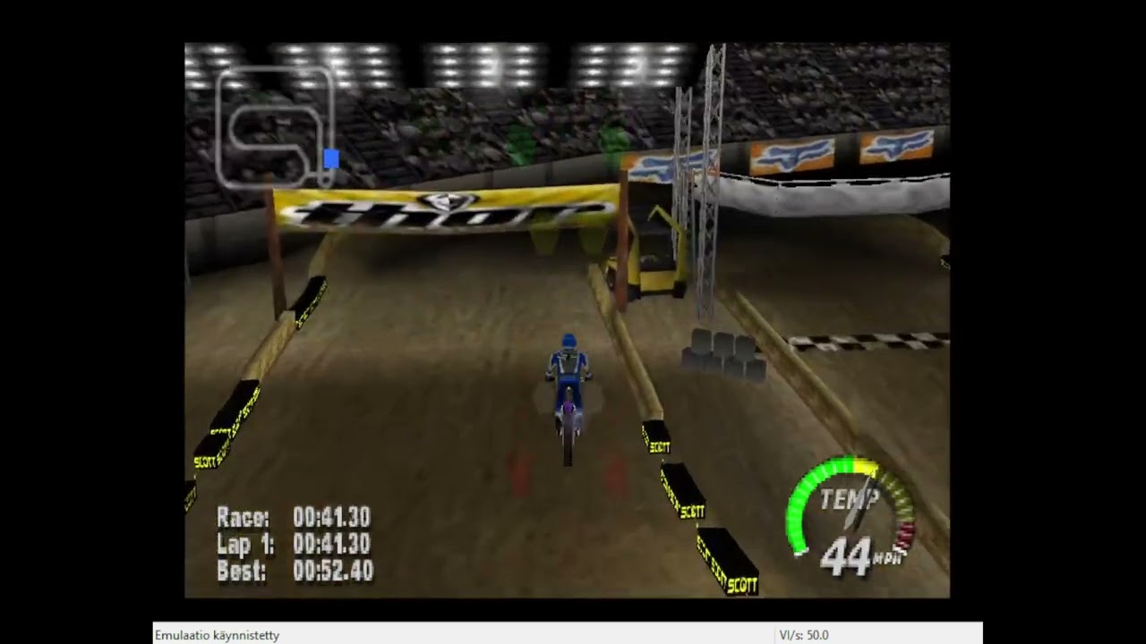 N64, PAL, Emulated, Excitebike 64, Time Trials, Houston, 2:14.10, 43.54