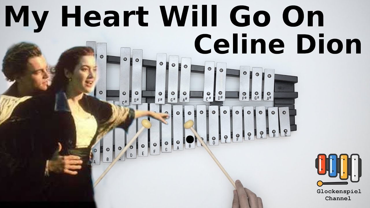 My Heart Will Go On-TITANIC💗🎺on the Glockenspiel (BELLs)  🎧