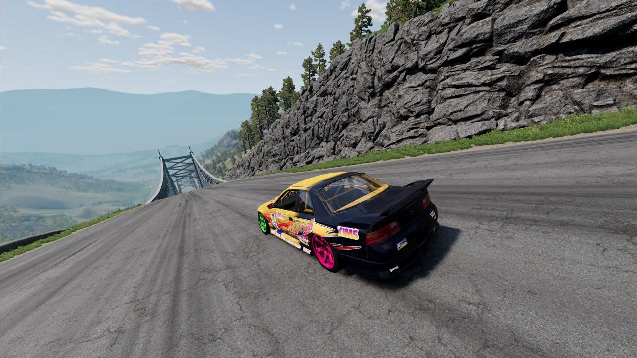 Full Throttle INSANE Long Downhill Mayhem! | BeamNG.drive Epic Crashes & Speed Test #11