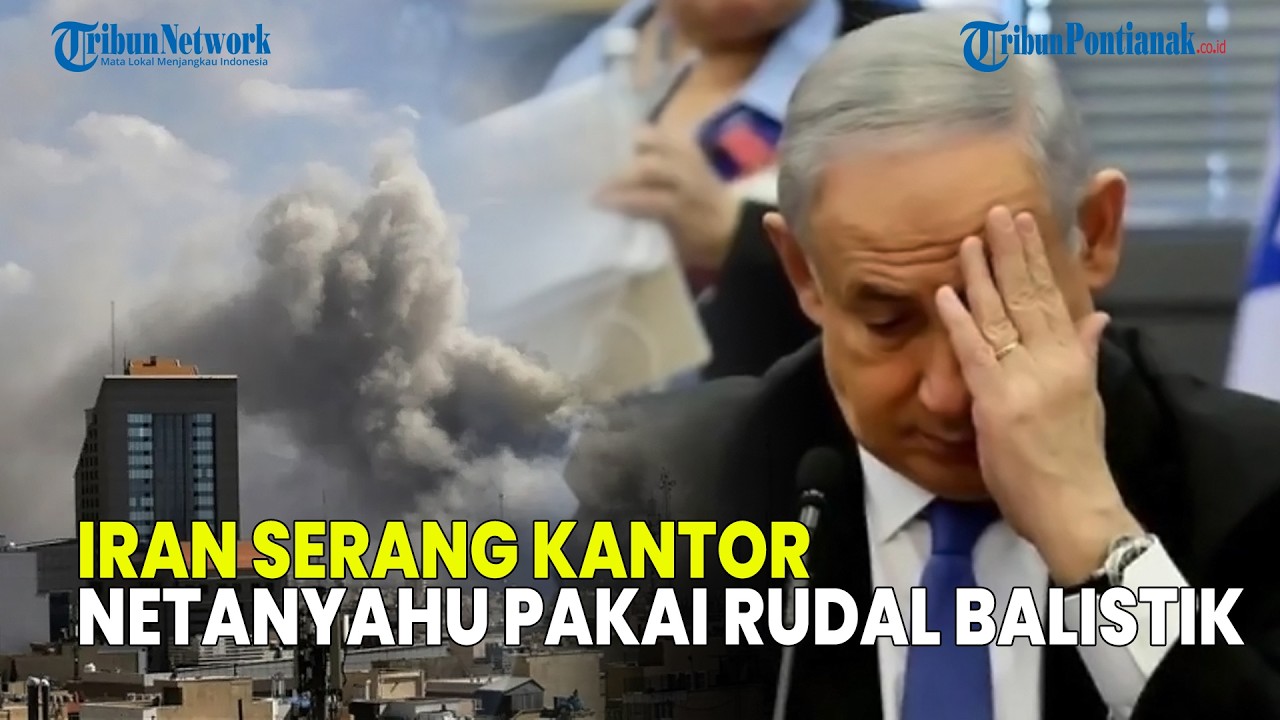 UPDATE❗ IRAN SERANG KANTOR NETANYAHU PAKAI RUDAL BALISTIK