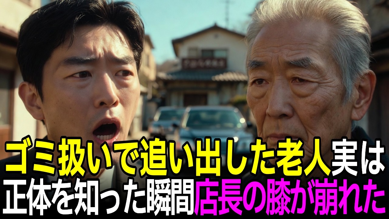 70歳の清掃員が「捨てる湯」で救った命…その正体に全員が土下座した【老後の感動】【老後事情】