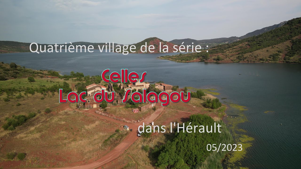 Balades : série découvertes : villages de France : Celles - lac du Salagou -studio Num'Eric -